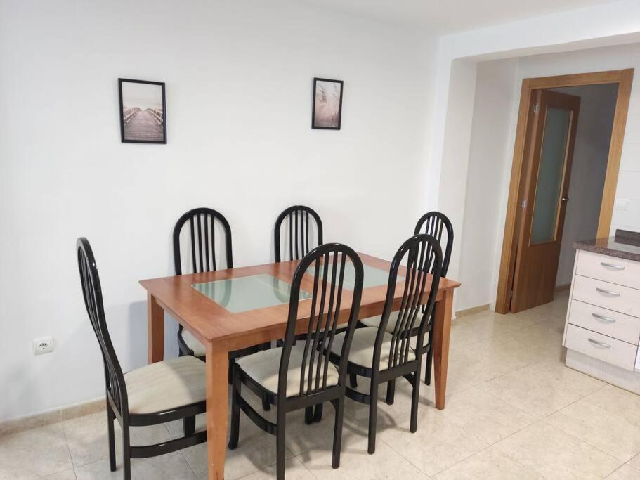 Piso En Playa De Gandia! Apartment Luaran gambar